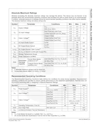 FXLA2203UMX Datasheet Page 5