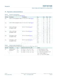 HEF4016BT Datasheet Page 6
