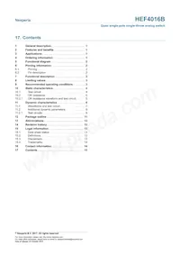 HEF4016BT Datasheet Page 15