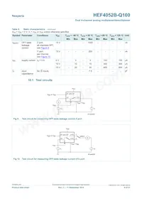 HEF4052BTT-Q100 Datasheet Page 8