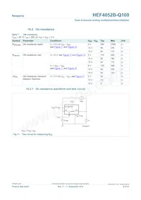 HEF4052BTT-Q100 Datasheet Page 9