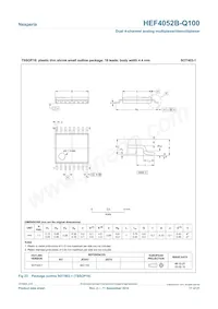 HEF4052BTT-Q100 Datasheet Page 17