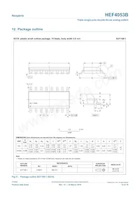 HEF4053BT/AUJ Datasheet Page 14