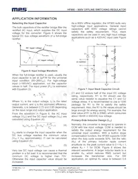 HF900GS Datasheet Page 16