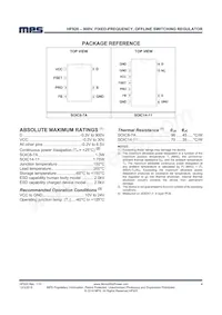HF920GSE-Z Datasheet Page 4