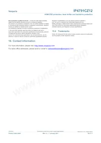IP4791CZ12 Datasheet Page 16