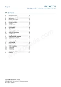 IP4791CZ12 Datasheet Pagina 17