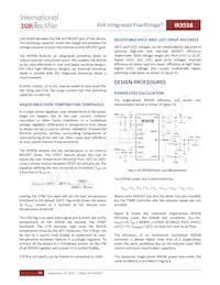 IR3558MTRPBF Datasheet Page 14