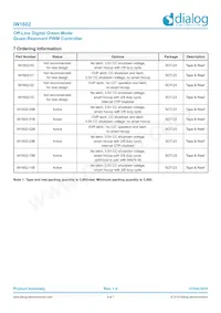 IW1602-11B Datasheet Pagina 6