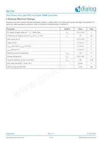 IW1700-01 Datasheet Page 4