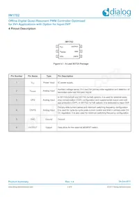 IW1702-31B Datasheet Pagina 4