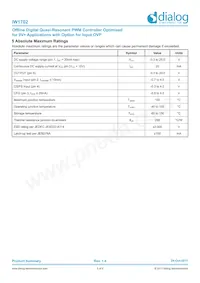 IW1702-31B Datasheet Pagina 5