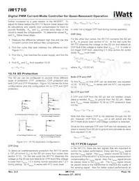 IW1710-01 Datasheet Page 16