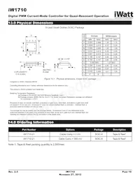 IW1710-01 Datasheet Page 19