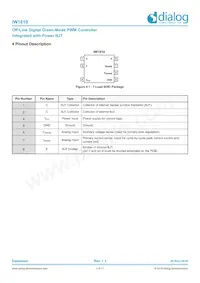 IW1810-00 Datasheet Page 3