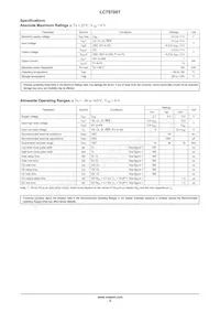 LC75700TS-TLM-E Datasheet Page 2