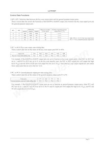 LC75700TS-TLM-E Datasheet Page 8