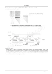 LC75700TS-TLM-E Datasheet Pagina 11
