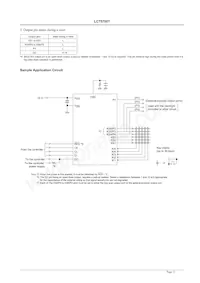 LC75700TS-TLM-E Datasheet Pagina 13