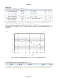 LV52133A5XA-VH數據表 頁面 2