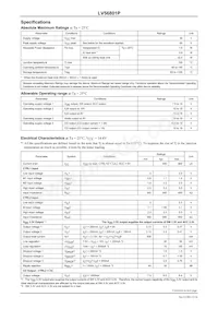 LV56801P-E Datasheet Page 2