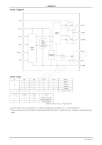 LV8401V-MPB-E Datasheet Pagina 4