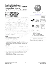 M74HCT4053ADTR2G Datenblatt Cover