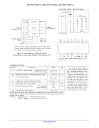 M74HCT4053ADTR2G Datenblatt Seite 3