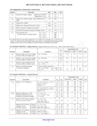 M74HCT4053ADTR2G Datenblatt Seite 4