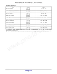 M74HCT4053ADTR2G Datasheet Page 13