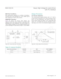 MAX14521EETG+T Datasheet Page 20