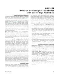 MAX1454AUE+ Datasheet Page 21