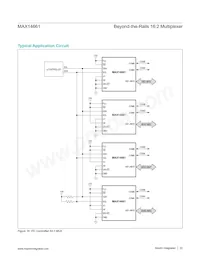 MAX14661ETI+T Datasheet Page 22