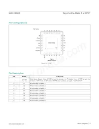 MAX14662ETI+T Datasheet Page 9
