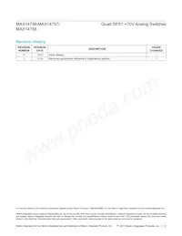 MAX14756EUE+T Datasheet Page 12