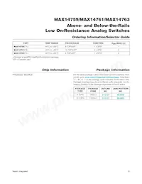 MAX14759ETA+ Datasheet Page 15