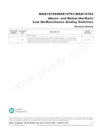 MAX14759ETA+ Datasheet Pagina 16