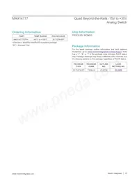 MAX14777GTP+ Datasheet Page 15