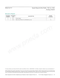 MAX14777GTP+ Datasheet Page 16