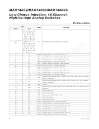 MAX14803CXB+T Datasheet Page 8