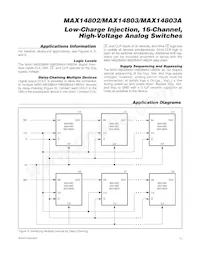 MAX14803CXB+T Datasheet Page 13