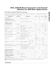 MAX15031ATE+T Datasheet Page 3