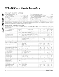 MAX1513AETP+ Datasheet Page 2