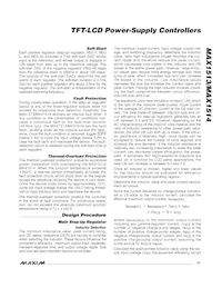 MAX1513AETP+ Datasheet Pagina 17