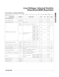 MAX1515ETG+T Datasheet Page 5