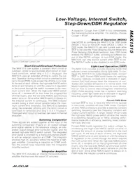 MAX1515ETG+T Datasheet Page 15