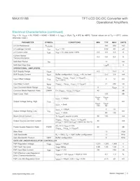 MAX1518BETJ+C3V Datasheet Page 3