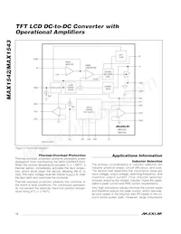 MAX1542ETP+T Datasheet Pagina 14