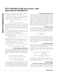 MAX1542ETP+T Datasheet Pagina 16