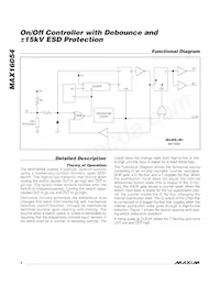 MAX16054AZT+T Fiche technique Page 4